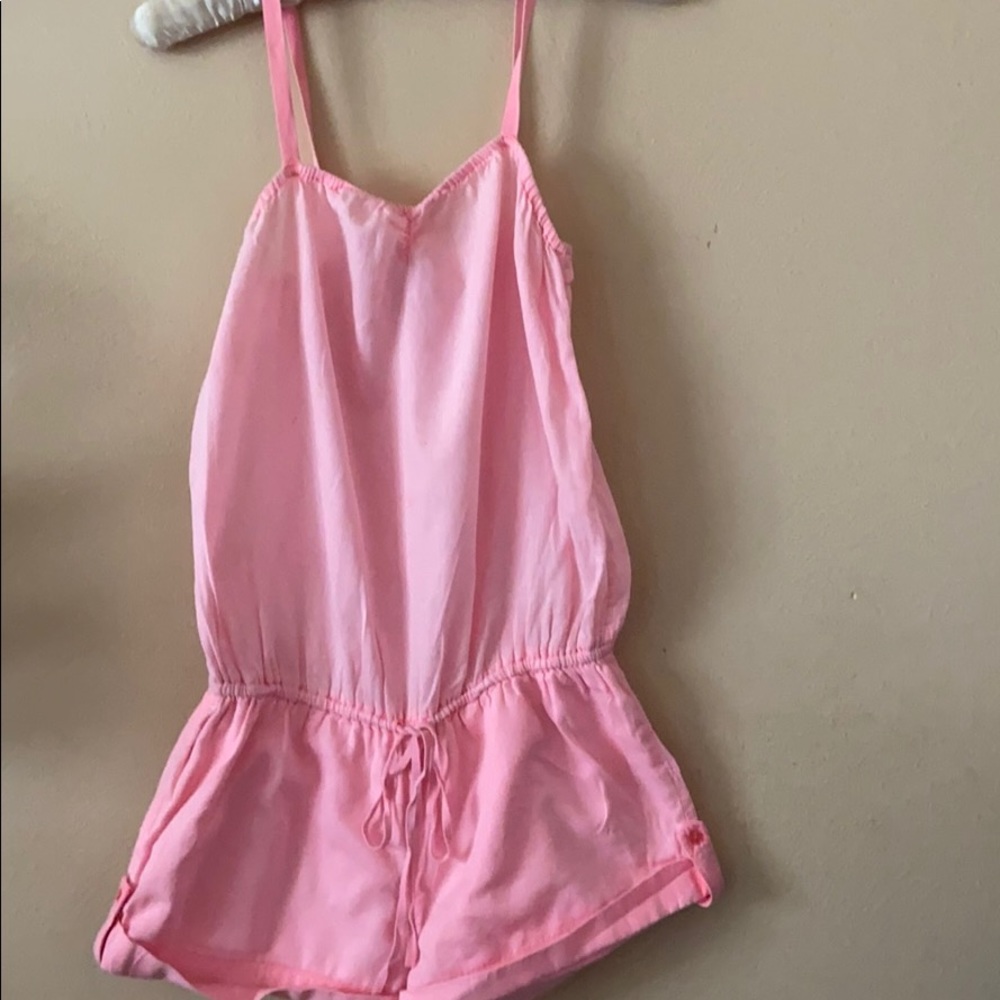 Pink Victoria Secret romper - Picture 1 of 12